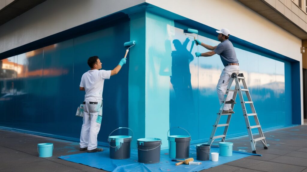 Retail Shop Painting Services